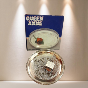LOT 146 - Queen Anne Silver Plated Tray