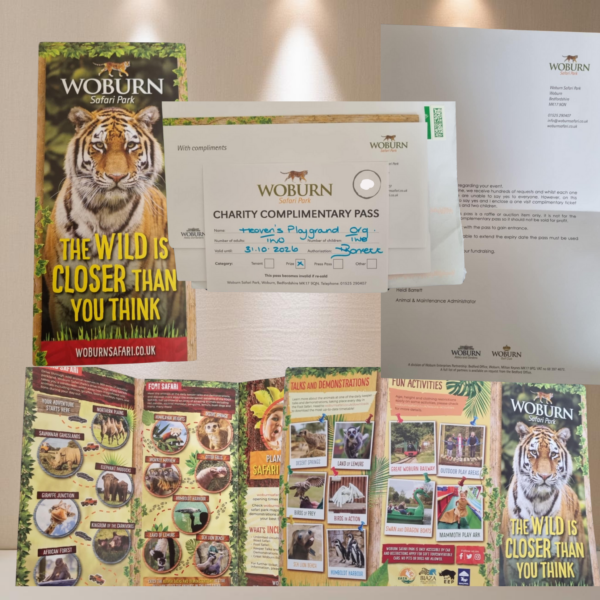 LOT 212 - Family Pass (2 Adults & 2 Children) for Woburn Safari Park