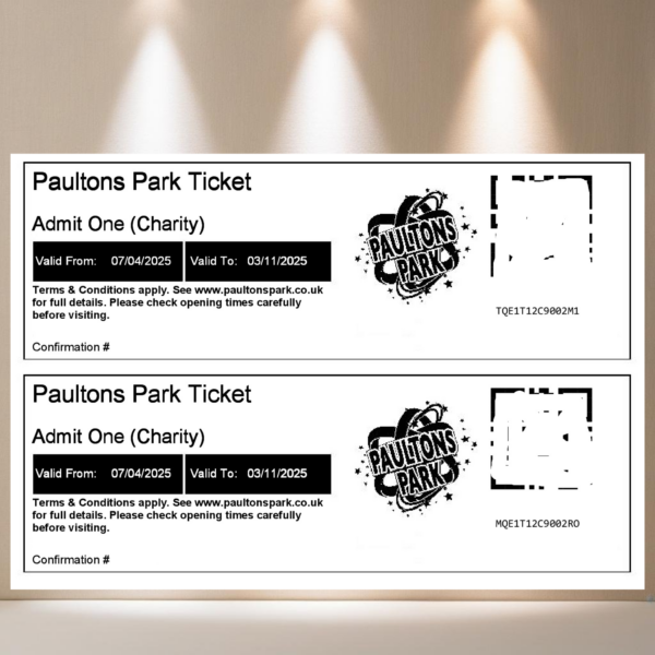LOT 252 - 2 Tickets to Paulton's Park (Home to Peppa Pig World)