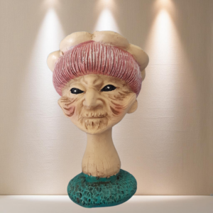 LOT 267 - Whimsical Mushroom Elf Figurine