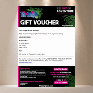 LOT 271 - The Jungle NI £50 Voucher