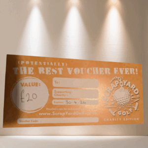 LOT 345 - £20 Scrapyard Golf Voucher