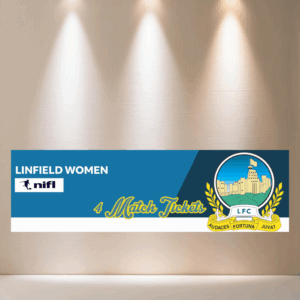 LOT 357 - Linfield Ladies FC 4 Match Day Tickets