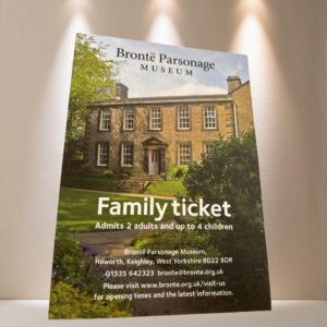 LOT 78 - Bronte Parsonage Museum, for 2 adults and up to 4 children