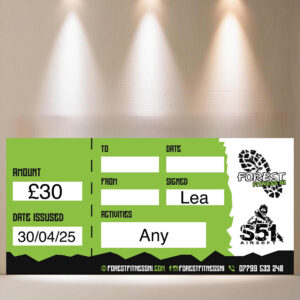 LOT 430 - £30 Forest Fitness NI Voucher